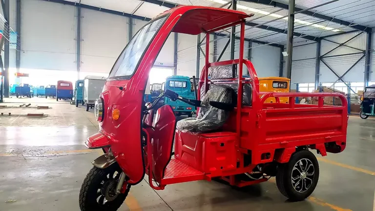 JinJian Global Exports Custom Electric Tricycle to S. Korea: PMSM Datai Motor & Dual Disc Brakes Meet Market Demands