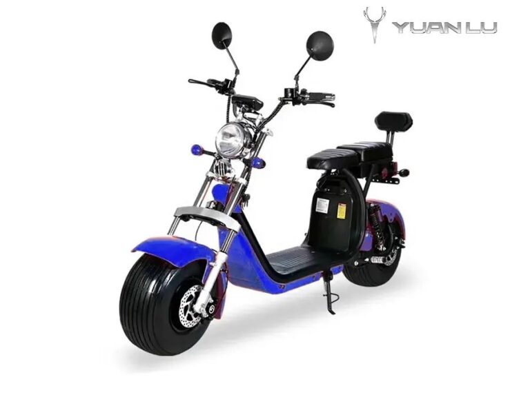 EEC Approved Electric Scooter Citycoco 1500W 2 Wheel Fat Tire E Motorcycle 45km/h New Design