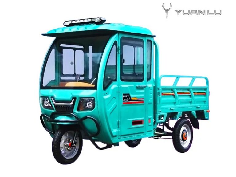 Enclosed Driving Room Electric Trike Electric Tricycle Cargo for Cargo Delivery with 48V