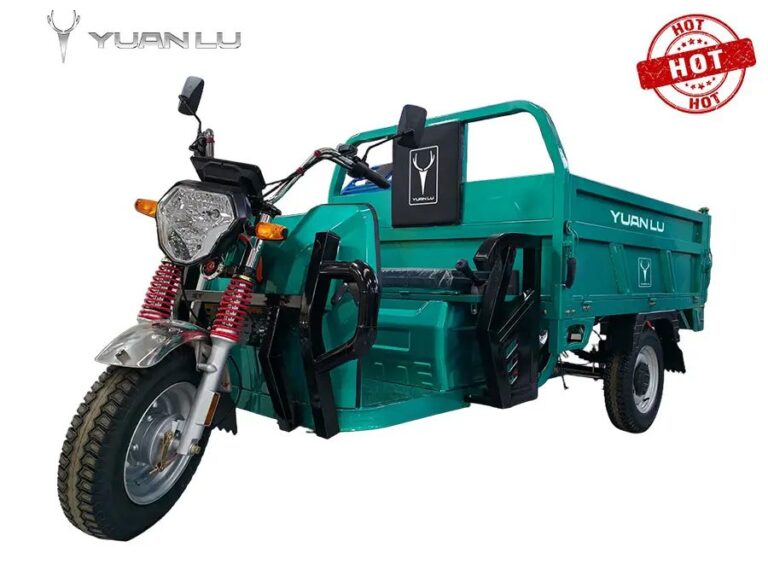 EEC High Power Electric Tricycles with Automatic Lifting Hydraulic 2t Loading Capacity for Farm Work & Delivery Express Cargo Transportation
