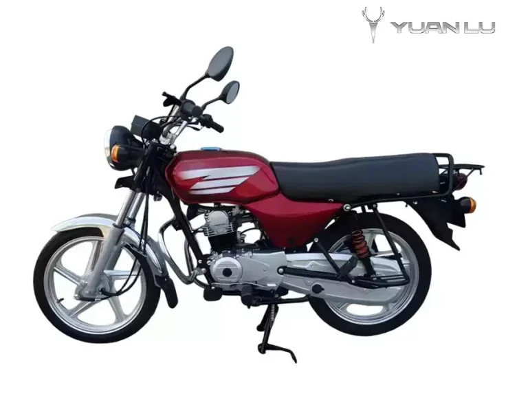 Boxer 100 100cc Gasoline Street Motorcycle Indian Style Single-Cylinder Four-stroke Motorcycle YUANLU Motorcycle Speed up to 80km/h